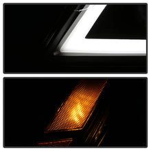 Load image into Gallery viewer, Xtune Projector Headlights GMC Acadia (07-12) [w/ LED Light Bar] Black or Chrome w/ Amber Turn Signal Lights Alternate Image