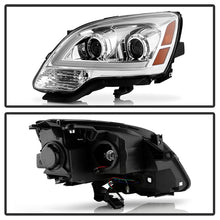 Load image into Gallery viewer, Xtune Projector Headlights GMC Acadia (07-12) [w/ LED Light Bar] Black or Chrome w/ Amber Turn Signal Lights Alternate Image