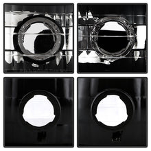 Load image into Gallery viewer, Xtune Crystal Headlights GMC Sierra (88-93) [Black / Chrome / Smoke] w/ or w/o Bumper Lights - w/o Bumber Lights / Black Alternate Image