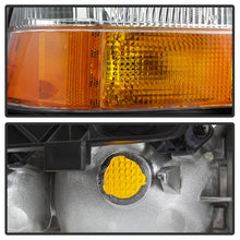 Load image into Gallery viewer, Xtune Headlights GMC S-15 Sonoma (98-04) Chrome w/ Amber Bumper Lights Alternate Image