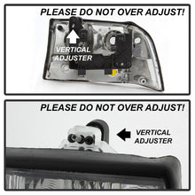 Load image into Gallery viewer, Xtune Headlights Oldsmobile Bravada (98-01) Chrome w/ Amber Bumper Lights Alternate Image