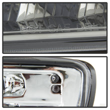 Load image into Gallery viewer, Xtune Headlights GMC Sierra (99-06) [w/ LED Bumper Lights] Black or Chrome w/ Amber Turn Signal Lights - Black Alternate Image