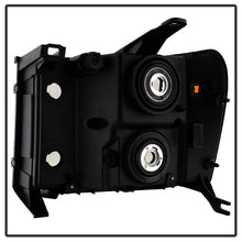 Load image into Gallery viewer, Xtune Crystal Headlights GMC Sierra (07-13) Black or Black Smoked w/ Amber Turn Signal Lights - Black Alternate Image