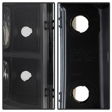 Load image into Gallery viewer, Xtune Crystal Headlights GMC Sierra (07-13) Black or Black Smoked w/ Amber Turn Signal Lights - Black Alternate Image