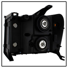 Load image into Gallery viewer, Xtune Crystal Headlights GMC Sierra (07-13) Black or Black Smoked w/ Amber Turn Signal Lights - Black Alternate Image