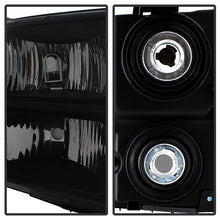 Load image into Gallery viewer, Xtune Crystal Headlights GMC Sierra (07-13) Black or Black Smoked w/ Amber Turn Signal Lights - Black Alternate Image
