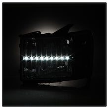 Load image into Gallery viewer, Xtune Headlights GMC Sierra (07-13) Chrome Housing with Amber Turn Signal Lights and LED DRL - Default Title Alternate Image