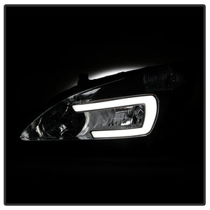 Xtune Crystal Headlights Honda Accord Coupe/Sedan (03-07) [w/ LED DRL Lights] Black or Chrome