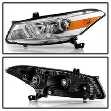 Load image into Gallery viewer, Xtune Projector Headlights Honda Accord Coupe (08-10) [OE Style] Chrome w/ Amber Signal Lights - Default Title Alternate Image