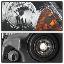 Load image into Gallery viewer, Xtune Crystal Headlights Honda Accord Sedan (08-12) Black w/ Amber Signal Lights Alternate Image