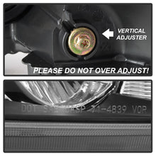 Load image into Gallery viewer, Xtune Crystal Headlights Honda Accord Sedan (08-12) Black w/ Amber Signal Lights Alternate Image