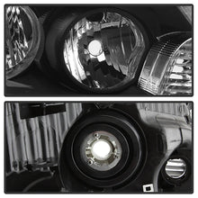 Load image into Gallery viewer, Xtune Crystal Headlights Honda Accord Sedan (08-12) Black w/ Amber Signal Lights Alternate Image