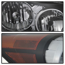 Load image into Gallery viewer, Xtune Crystal Headlights Honda Accord Sedan (08-12) [Halogen Only] Black w/ Amber Turn Signal Lights - Driver Alternate Image