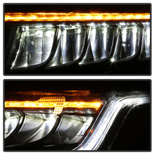 Load image into Gallery viewer, Xtune Full LED Headlights Honda Accord Sedan (18-20) [w/ LED DRL Light] Black w/ Amber Turn Signal Lights Alternate Image