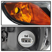 Load image into Gallery viewer, Xtune Crystal Headlights Honda Civic Sedan (06-11) Black w/ Amber Turn Signal Lights - Default Title Alternate Image