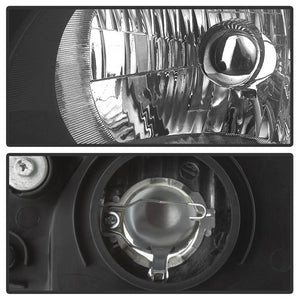 Xtune Headlights Honda CR-V (02-04) [Halogen Models Only] Chrome or Black w/ Amber Turn Signal Lights