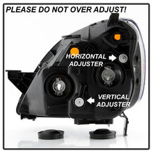 Load image into Gallery viewer, Xtune Headlights Honda CR-V (05-06) [Halogen Models Only] Chrome or Black w/ Amber Turn Signal Lights Alternate Image