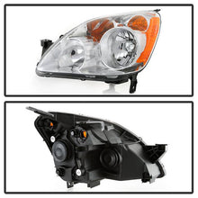 Load image into Gallery viewer, Xtune Headlights Honda CR-V (05-06) [Halogen Models Only] Chrome or Black w/ Amber Turn Signal Lights Alternate Image