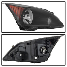 Load image into Gallery viewer, Xtune Headlights Honda CRV (2007-2011) [OEM Style] Black w/ Amber Turn Signal Lights - Default Title Alternate Image