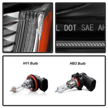 Load image into Gallery viewer, Xtune Projector Headlights Honda CRV (17-21) [Halogen Only w/ DRL LED] Black w/ Amber Turn Signal Lights - Driver Alternate Image