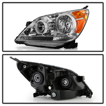 Load image into Gallery viewer, Xtune Headlights Honda Odyssey (08-10) [OEM Style] Black or Chrome w/ Amber Turn Signal Lights - Black Alternate Image