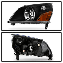 Load image into Gallery viewer, Xtune Crystal Headlights Honda Pilot (03-05) Black or Chrome w/ Amber Turn Signal Lights - Black Alternate Image