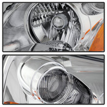 Load image into Gallery viewer, Xtune Crystal Headlights Honda Pilot (03-05) Black or Chrome w/ Amber Turn Signal Lights - Black Alternate Image