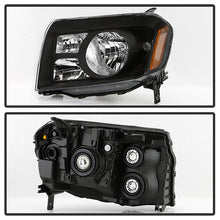 Load image into Gallery viewer, Xtune Headlights Honda Pilot (09-11) [OEM Style] Black w/ Amber Turn Signal Lights Alternate Image