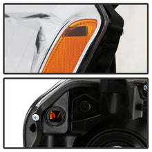 Load image into Gallery viewer, Xtune Headlights Honda Pilot (12-15 ) [Halogen Only / OEM Style] Chrome w/ Amber Turn Signal Lights - Driver Alternate Image