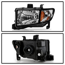 Load image into Gallery viewer, Xtune Crystal Headlights Honda Ridgeline (06-13) Black or Chrome w/ Amber Turn Signal Lights - Black Alternate Image