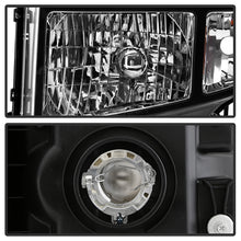 Load image into Gallery viewer, Xtune Crystal Headlights Honda Ridgeline (06-13) Black or Chrome w/ Amber Turn Signal Lights - Black Alternate Image