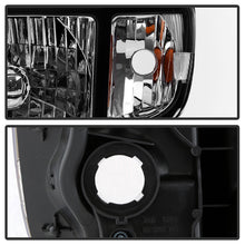 Load image into Gallery viewer, Xtune Crystal Headlights Honda Ridgeline (06-13) Black or Chrome w/ Amber Turn Signal Lights - Black Alternate Image