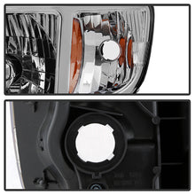 Load image into Gallery viewer, Xtune Crystal Headlights Honda Ridgeline (06-13) Black or Chrome w/ Amber Turn Signal Lights - Black Alternate Image