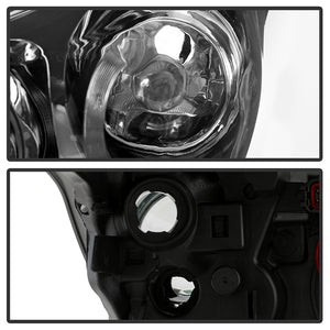 Xtune Projector Headlights Infiniti FX37/FX35/FX50/QX70 (09-17) [HID w/o AFS Models] Black w/ Amber Turn Signal Lights