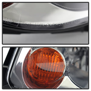 Xtune Headlights Infiniti G35 Sedan (05-06) [OEM Style - Xenon/HID Model] Black or Chrome w/ Amber Turn Signal Lights