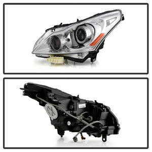 Xtune Projector Headlights Infiniti G25/G37 (10-15) [HID/Xenon Models] Chrome or Black w/ Amber Turn Signal Lights