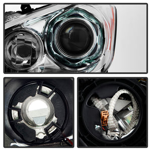 Xtune Projector Headlights Infiniti M37 (11-14) [AFS w/o Technology Pkg & Xenon/HID Models] Chrome w/ Amber Turn Signal Lights