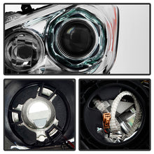 Load image into Gallery viewer, Xtune Projector Headlights Infiniti M37 (11-14) [Non-AFS w/ Xenon/HID Models] Chrome w/ Amber Turn Signal Lights Alternate Image