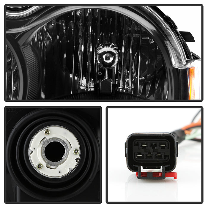 Xtune Jeep Grand Cherokee 05-07 Crystal Headlights Black Smoked HD-JH-JGC05-AM-BSM main image 0