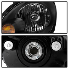 Load image into Gallery viewer, Xtune Crystal Headlights Lexus GS300/GS400/GS430 (98-05) Black w/ Amber Turn Signal Lights Alternate Image