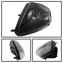Load image into Gallery viewer, Xtune Crystal Headlights Mitsubishi Eclipse 3G (00-05) OEM Replacement Black / Black / Chrome - Black Alternate Image