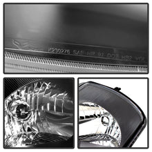 Load image into Gallery viewer, Xtune Crystal Headlights Mitsubishi Eclipse 3G (00-05) OEM Replacement Black / Black / Chrome - Black Alternate Image