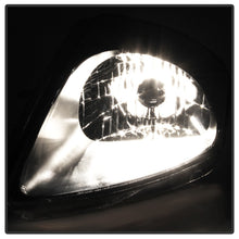 Load image into Gallery viewer, Xtune Crystal Headlights Mitsubishi Eclipse 3G (00-05) OEM Replacement Black / Black / Chrome - Black Alternate Image