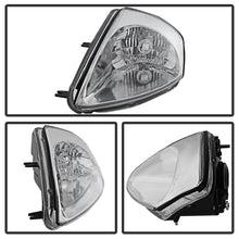 Load image into Gallery viewer, Xtune Crystal Headlights Mitsubishi Eclipse 3G (00-05) OEM Replacement Black / Black / Chrome - Black Alternate Image