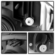 Load image into Gallery viewer, Xtune Crystal Headlights Mitsubishi Eclipse 3G (00-05) OEM Replacement Black / Black / Chrome - Black Alternate Image