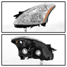 Load image into Gallery viewer, Xtune Headlights Nissan Altima Sedan (10-12) [OE Style - Halogen Only] Black or Chrome Finish - Black Alternate Image