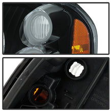 Load image into Gallery viewer, Xtune Headlights Nissan Frontier (01-04) [OEM Styles] Chrome or Black w/ Amber Turn Signal Lights - Black Alternate Image
