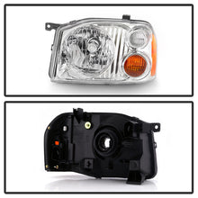 Load image into Gallery viewer, Xtune Headlights Nissan Frontier (01-04) [OEM Styles] Chrome or Black w/ Amber Turn Signal Lights - Black Alternate Image