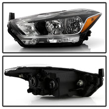 Load image into Gallery viewer, Xtune Headlights Nissan Kicks S / SV (18-20) [OE Style - Halogen Only] Black w/ Amber Turn Signal Light Alternate Image