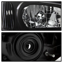 Load image into Gallery viewer, Xtune Headlights Nissan Maxima (00-01) [OEM Style] Chrome or Black w/ Amber Turn Signal Lights - Black Alternate Image